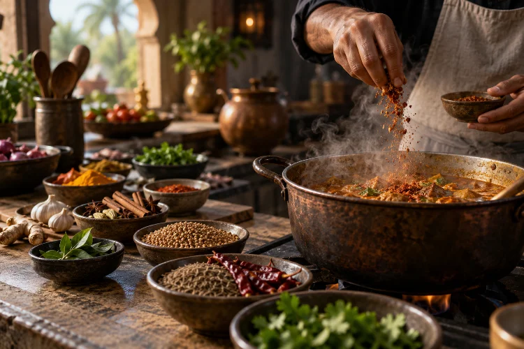 Understanding Layered Spice Architecture in Regional Cooking